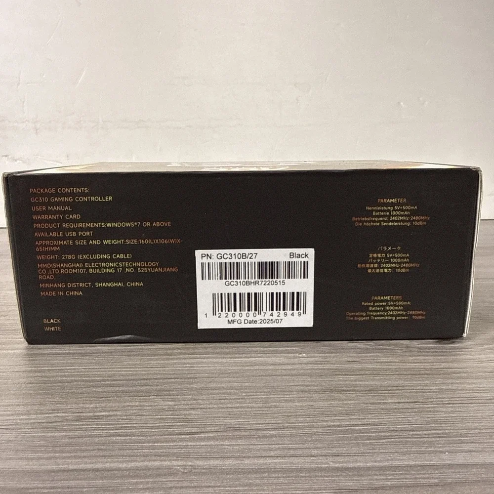 AOC GC310 Wireless Controller – PC / Switch / iOS /‎ Android – Brand New